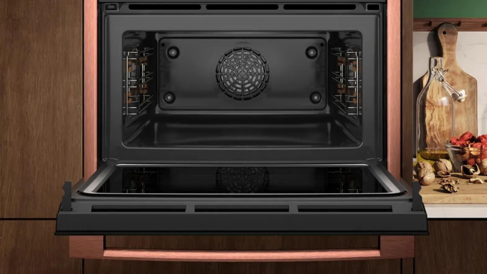 Forno compatto combinato con microonde da incasso N70 di NEFF