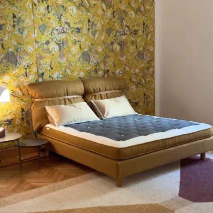 Letto Brera in tessuto imbottito di Midsummer Milano