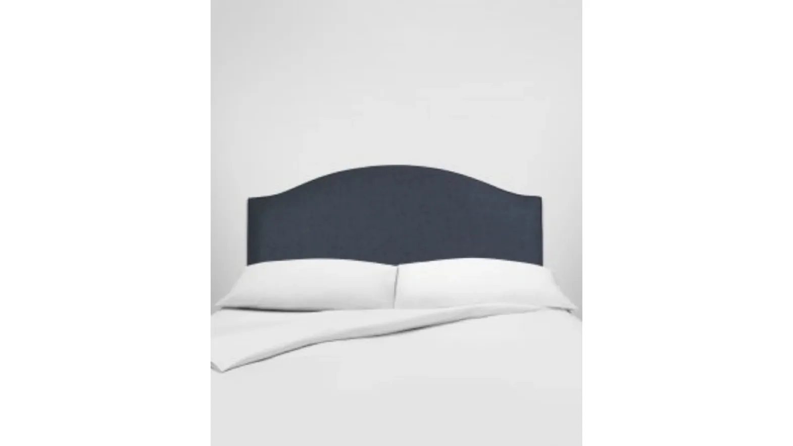 Letto con testiera sagomata Clabon di Vispring