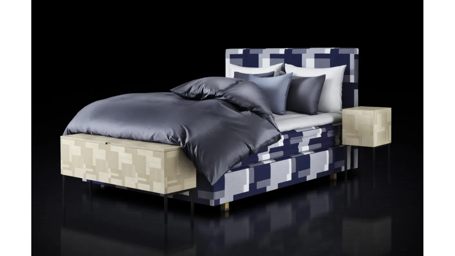 Letto con testiera Appaloosa di Hastens