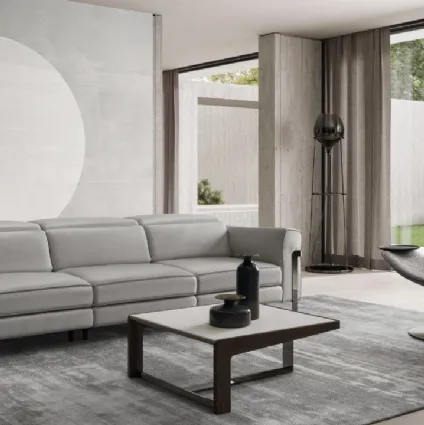 Poltroncina di design in tessuto Dove di Natuzzi