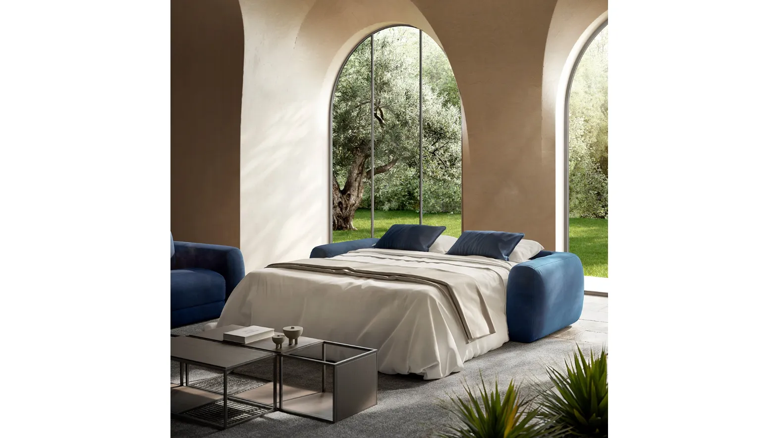 Divano letto Simple di Natuzzi